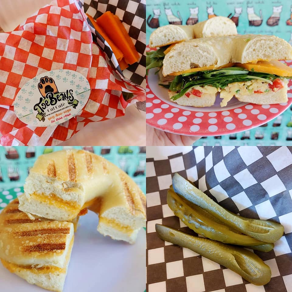 Food Toe Beans Cat Cafe Eat, Drink, Adopt, Repeat