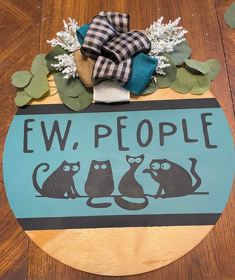 Cat Sign Toe Beans Cat Cafe Eat, Drink, Adopt, Repeat